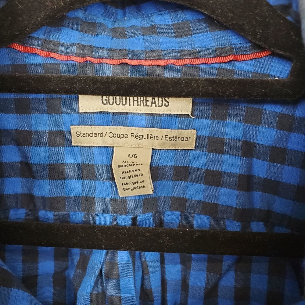Good Threads Casualgingham Check Button Up - image 8